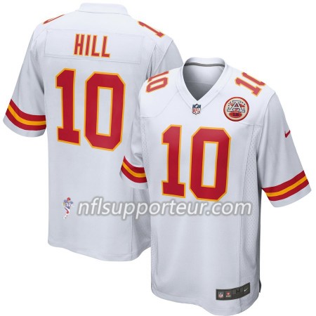 Maillot Homme Kansas City Chiefs Tyreek Hill 10 Nike Blanc